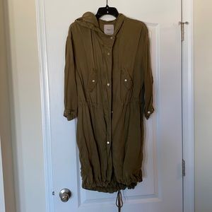 Mango army green jacket